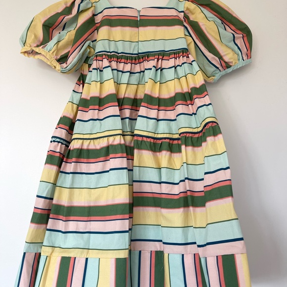 The Middle Daughter Striped Cotton Puff Sleeve Dress. Size 5 years old. - Picture 3 of 13